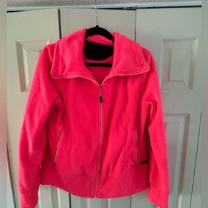 Hot pink Calvin Klein performance jacket